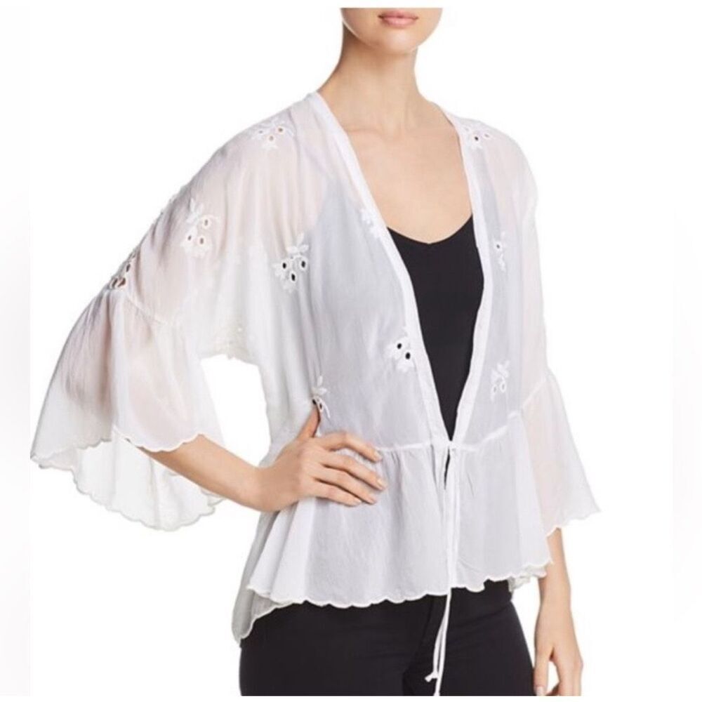 Johnny Was Lance Ruffle Kimono - Picture 2 of 8